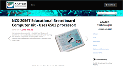 Desktop Screenshot of ncs.apatco.com