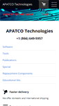 Mobile Screenshot of ncs.apatco.com